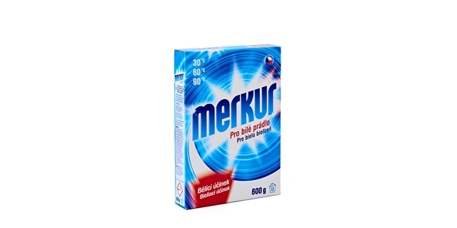 Merkur prací prášek na bílé prádlo 600 g                                                                                                                                                                                                                  
